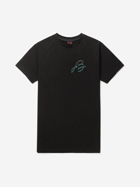 AB Lifestyle Bannier Signature T-Shirt Zwart - River Blauw