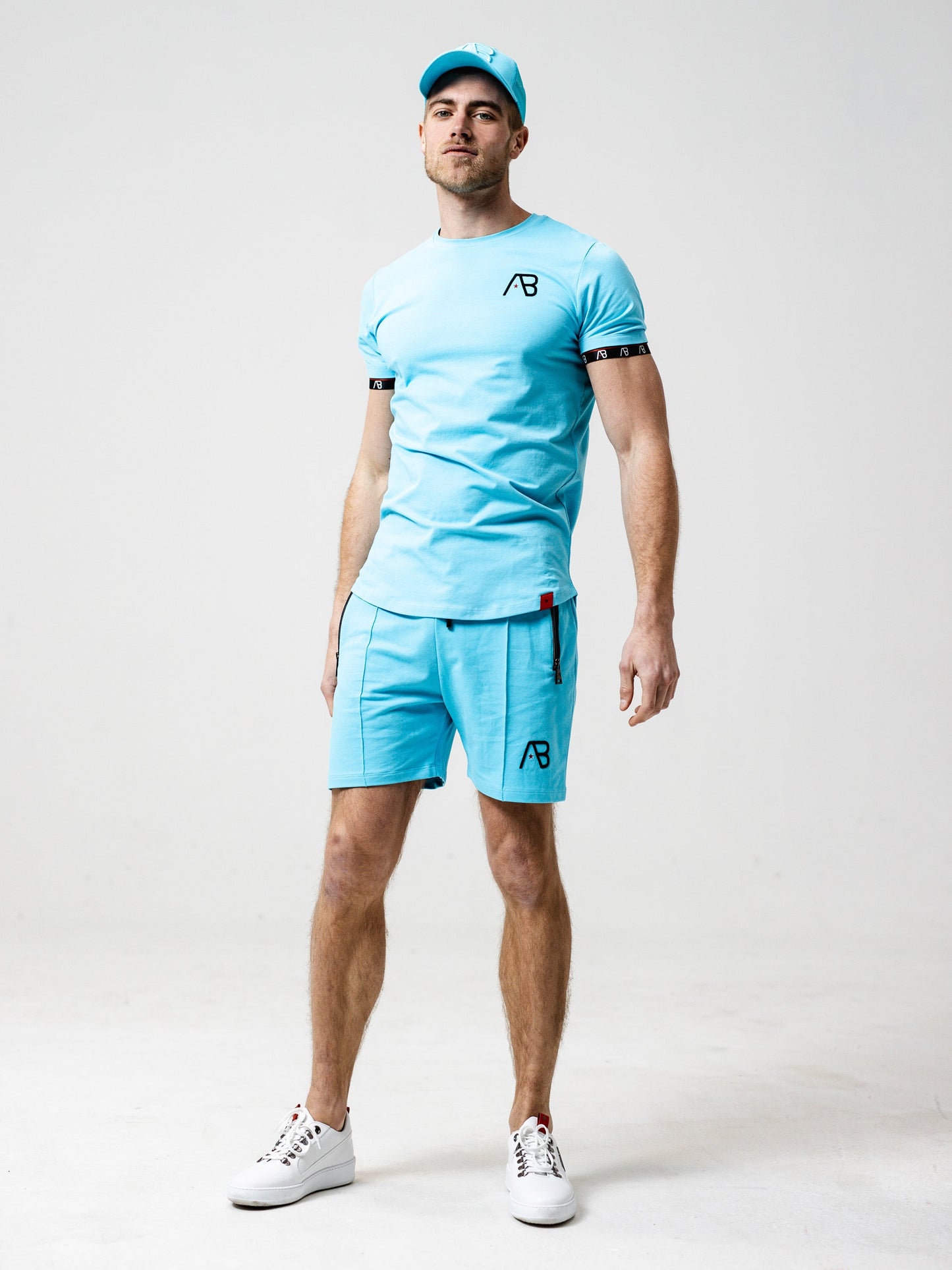 AB Lifestyle Flag Shorts River Blue