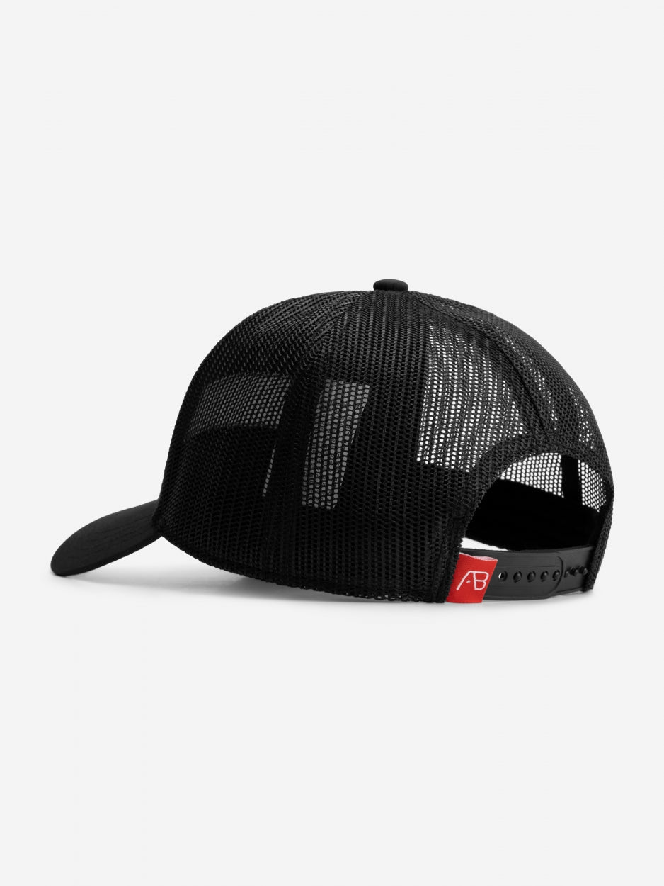 AB Lifestyle Fame Retro Trucker Cap Zwart