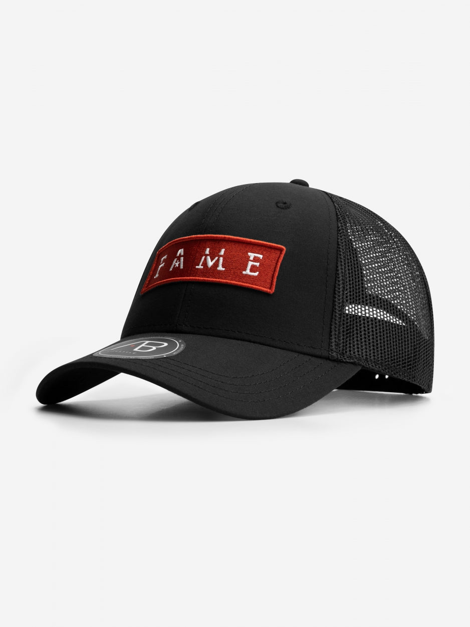 AB Lifestyle Fame Retro Trucker Cap Zwart